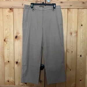 NWT Banana Republic Wide Leg Ankle Slacks Sz 12P